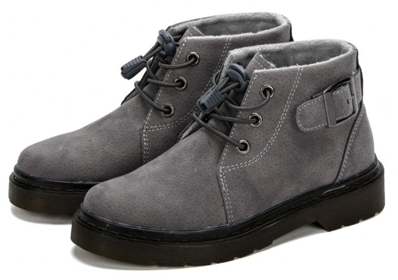 Victor Jongens Chukka Boot - Grijs Bont