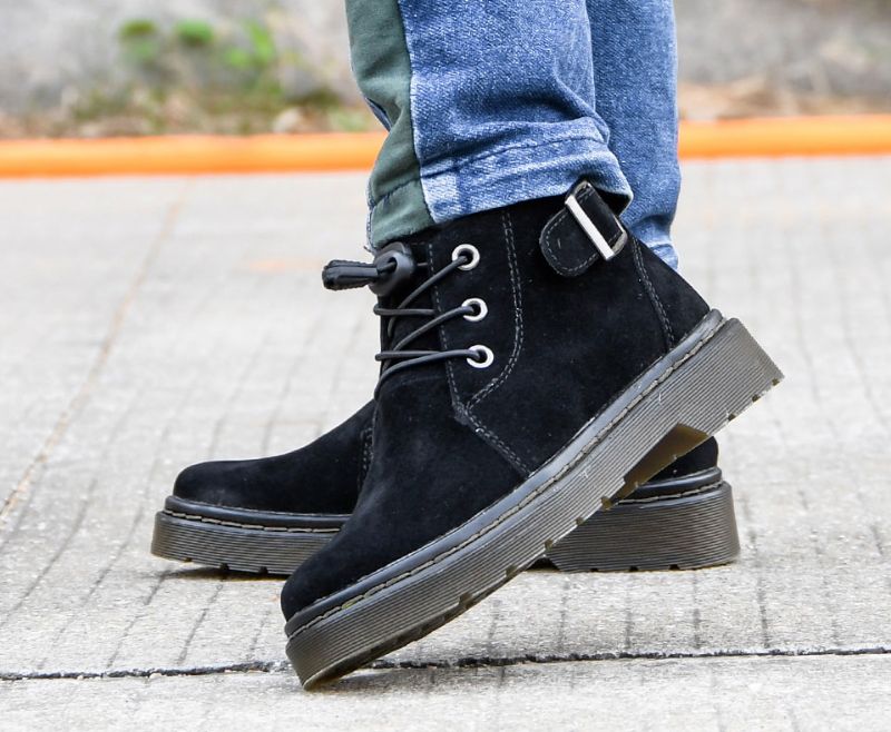 Victor Jongens Chukka Boot - Grijs Bont