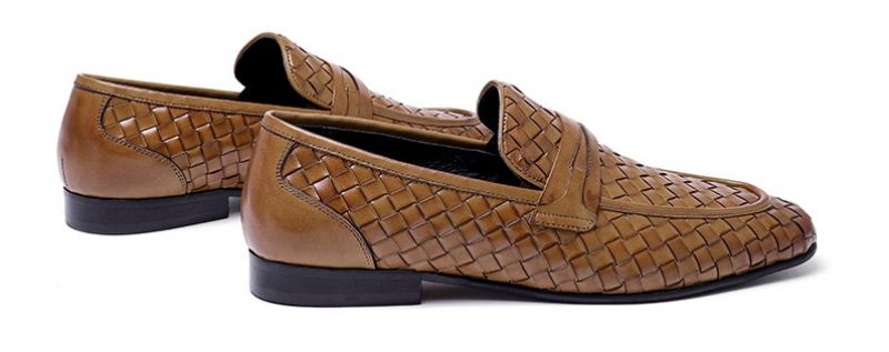 Victoriano Heren Loafer Schoenen - Bruin