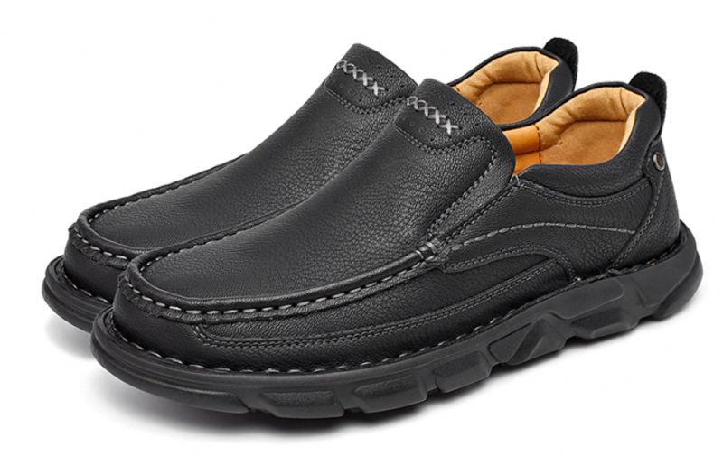 Vidal Heren Loafers Casual Schoenen - Bruin