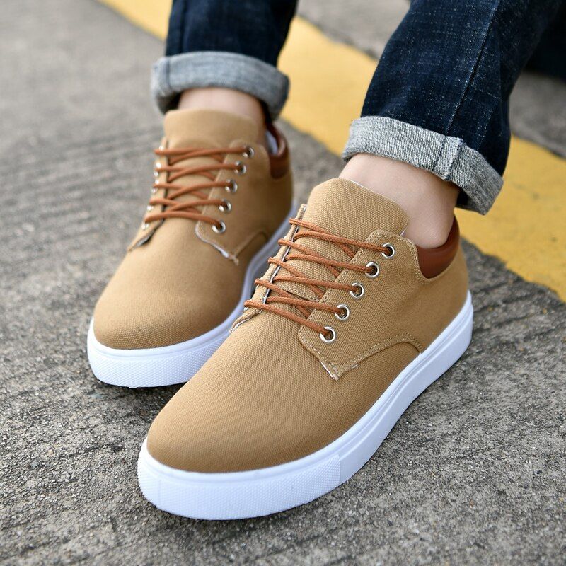 Videon Heren Casual Sneaker - Grijs
