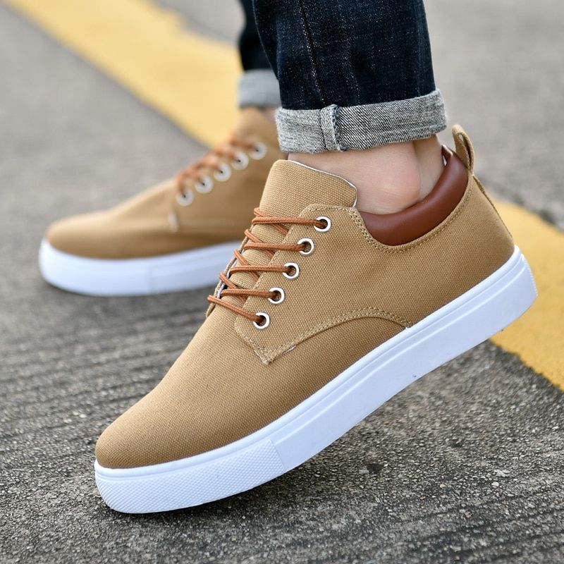Videon Heren Casual Sneaker - Grijs