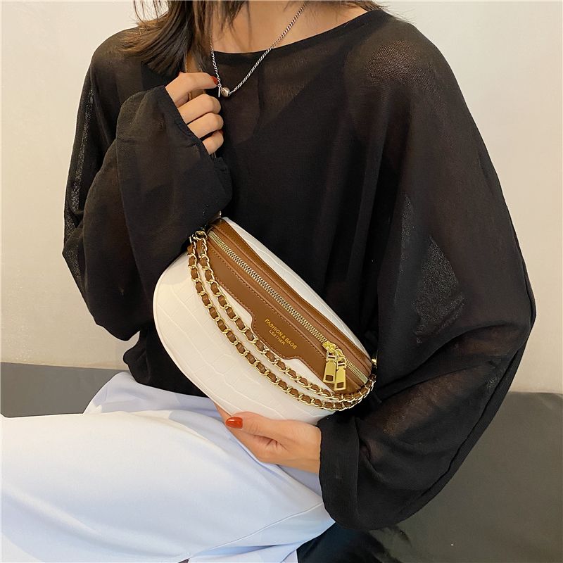 Vilche Dames Luxe Riem Handtas - Kaki