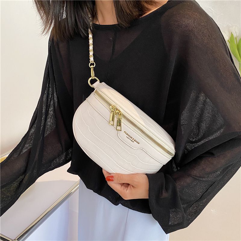 Vilche Dames Luxe Riem Handtas - Kaki