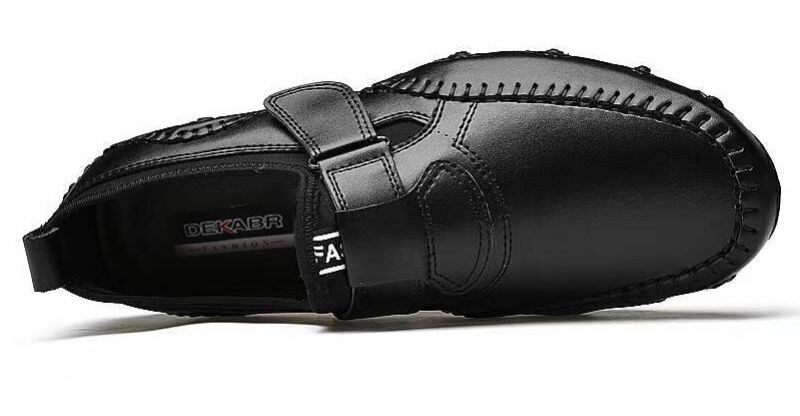 Villa Heren Loafers Casual Schoenen - Zwart
