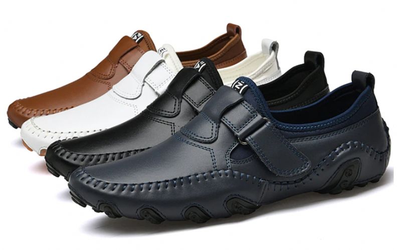 Villa Heren Loafers Casual Schoenen - Zwart