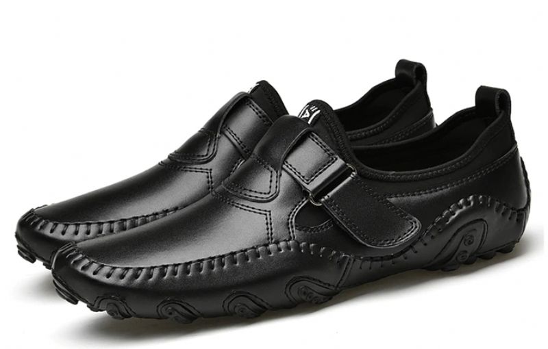 Villa Heren Loafers Casual Schoenen - Zwart