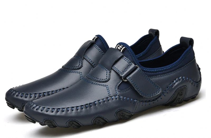 Villa Heren Loafers Casual Schoenen - Zwart