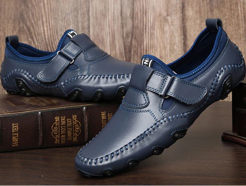Villa Heren Loafers Casual Schoenen - Zwart