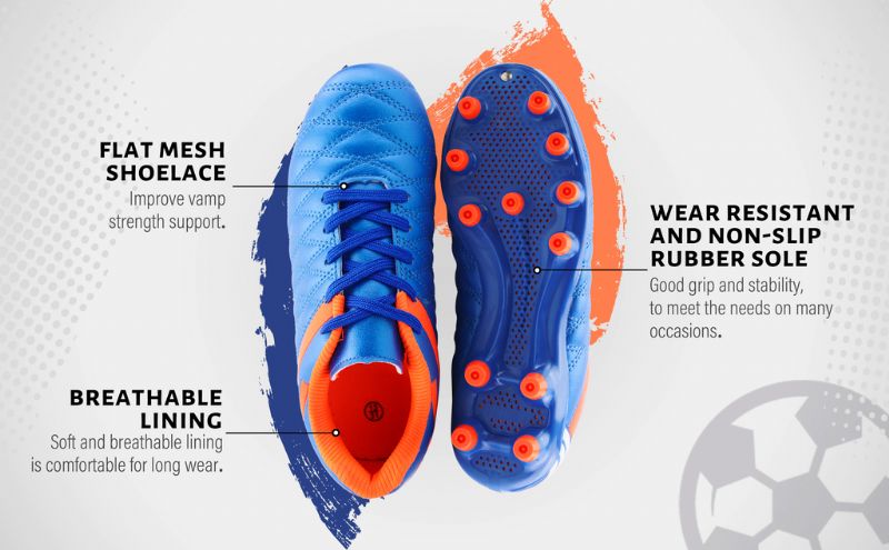 Villegas Unisex Kindervoetbalschoenen - Groen