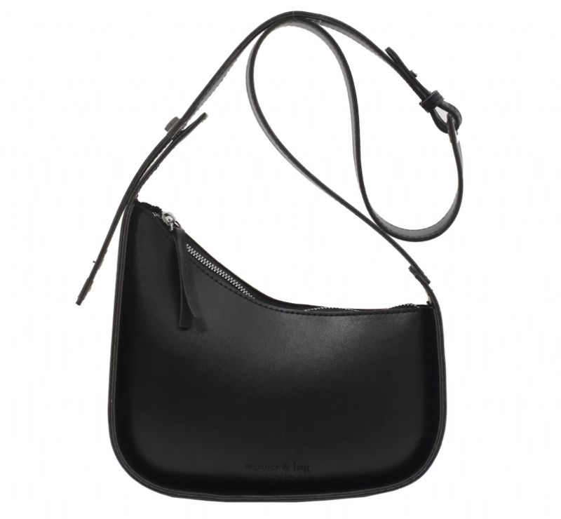 Vilma Dames Kleine Schouder Handtas - Zwart