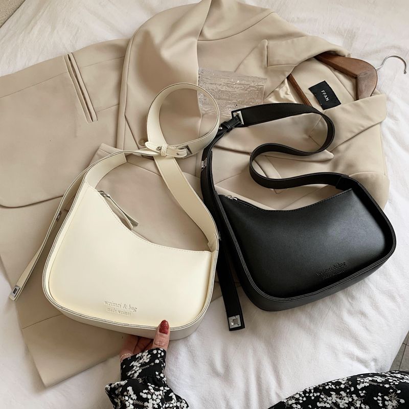 Vilma Dames Kleine Schouder Handtas - Zwart