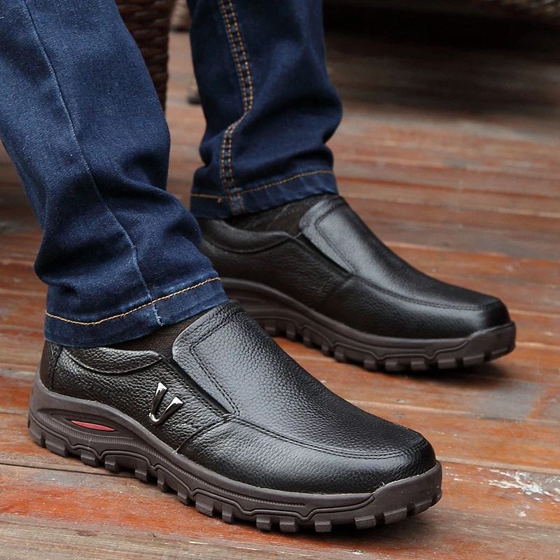 Vilory Heren Loafer Schoenen - Zwart