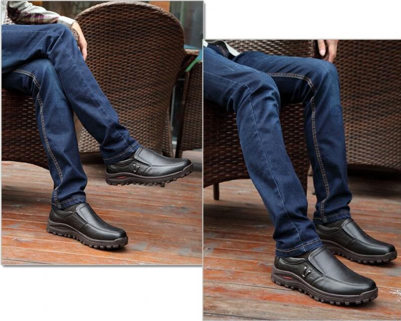 Vilory Heren Loafer Schoenen - Zwart
