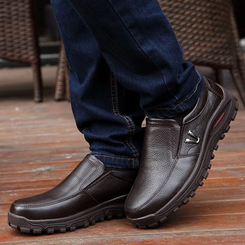 Vilory Heren Loafer Schoenen - Zwart