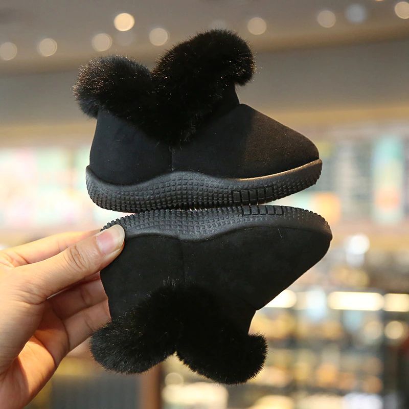 Violeta Baby Meisjes Snowboot - Bruin Bont