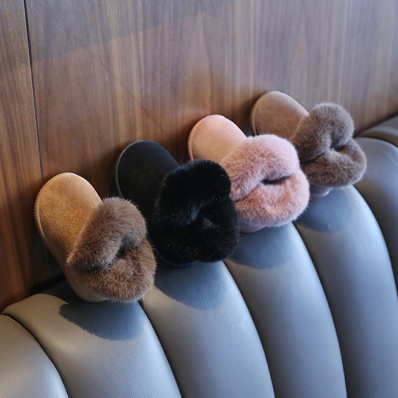 Violeta Baby Meisjes Snowboot - Bruin Bont