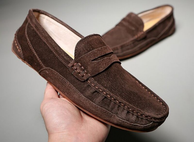 Virgil Heren Loafers Schoenen - Brons