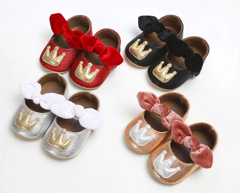 Virginia Baby Meisjes Platte Schoenen - Zwart