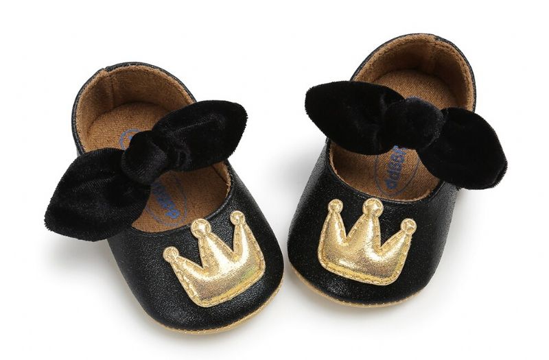 Virginia Baby Meisjes Platte Schoenen - Zwart