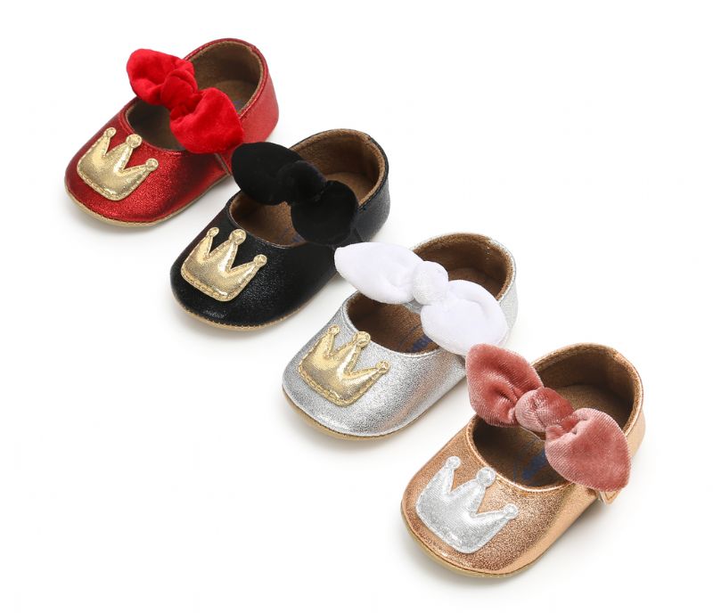 Virginia Baby Meisjes Platte Schoenen - Zwart