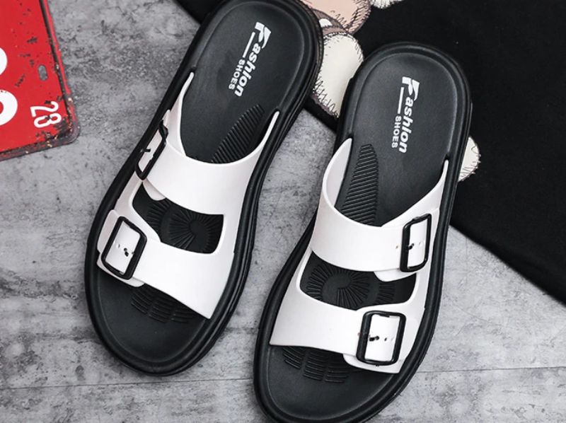 Vitaly Heren Fashion Sandaal - Zwart