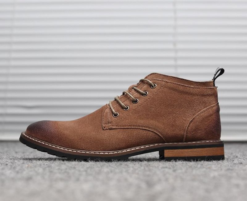 Vitelio Heren Chukka Laars - Bruin