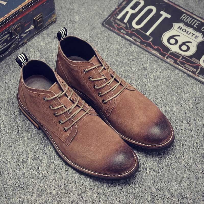 Vitelio Heren Chukka Laars - Bruin