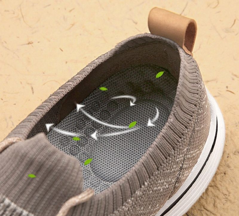 Vivian Heren Zomer Sneakers - Khaki