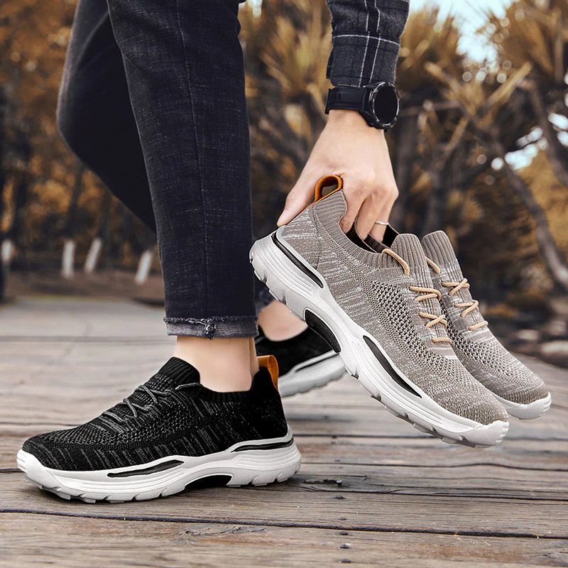 Vivian Heren Zomer Sneakers - Khaki