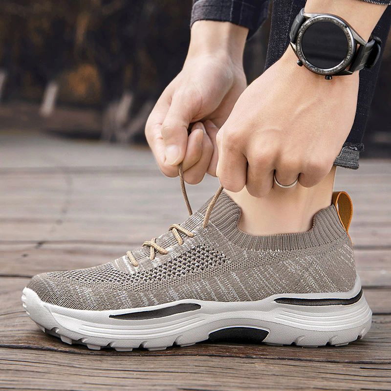 Vivian Heren Zomer Sneakers - Khaki