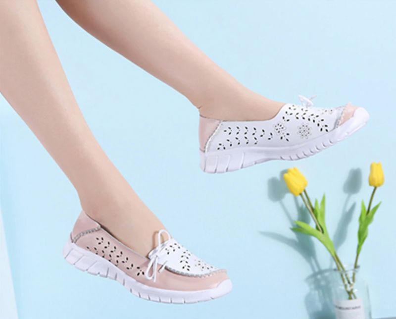 Viviana Dames Loafer Schoenen - Roze