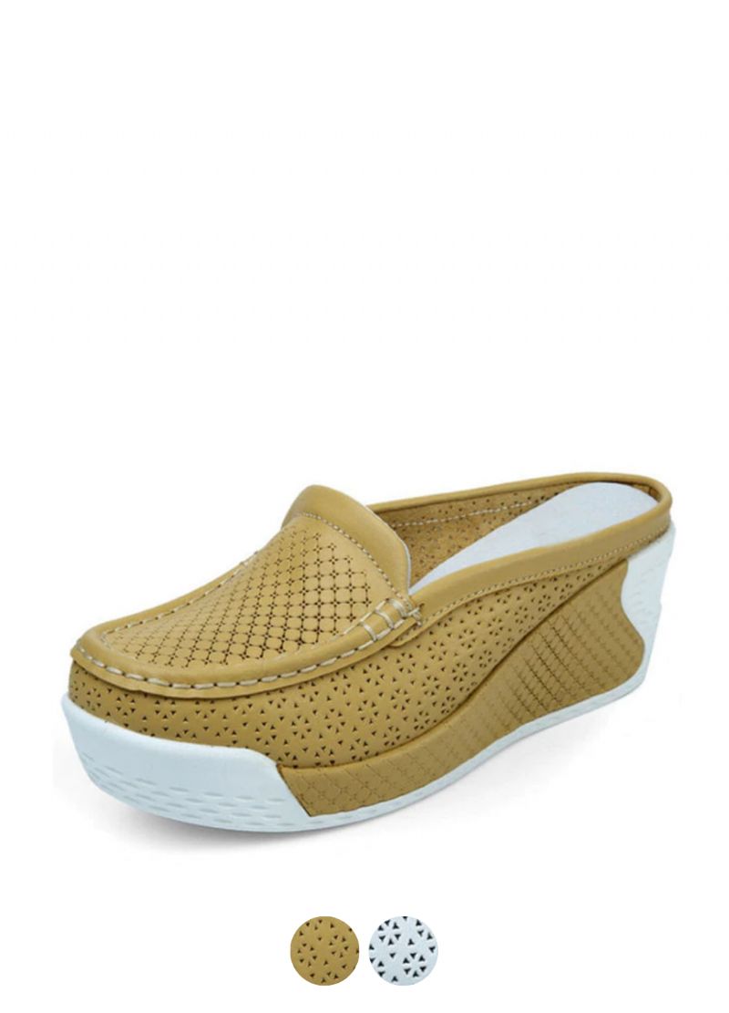 Viviane Dames Platform Wedges