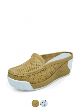 Viviane Dames Platform Wedges