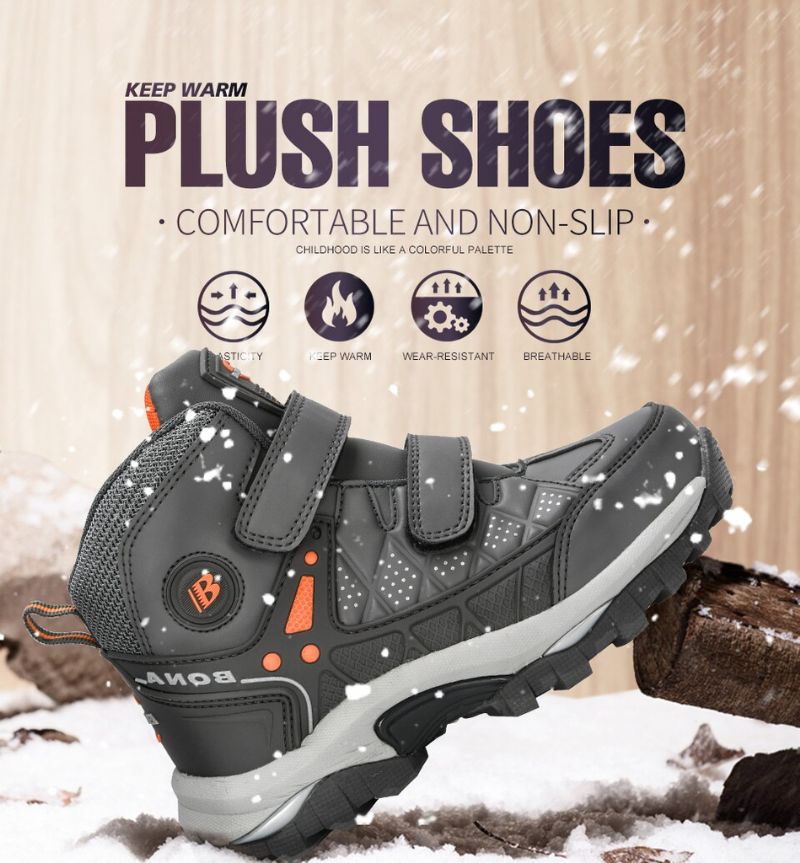 Volpato Jongenswarme Sneaker - Grijs