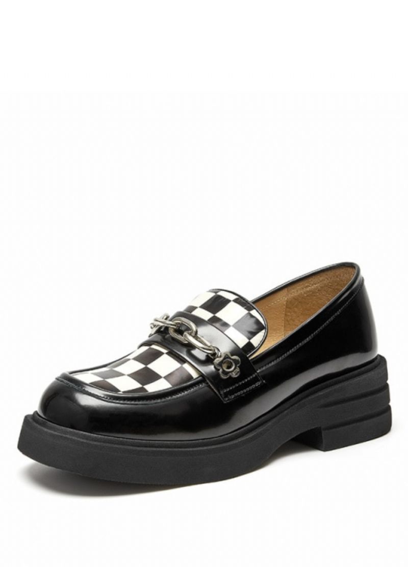 Vrouwen Pinto Echt Lederen Platform Loafer Schoenen