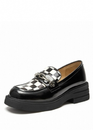 Vrouwen Pinto Echt Lederen Platform Loafer Schoenen