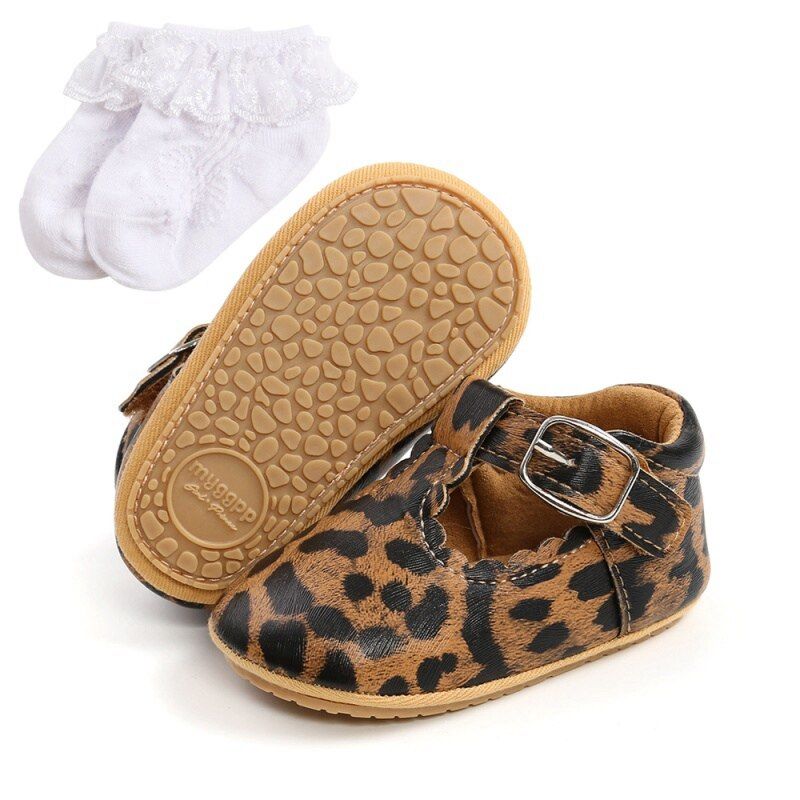 Vya Baby Meisjes Loafers Casual Schoenen - Zwart
