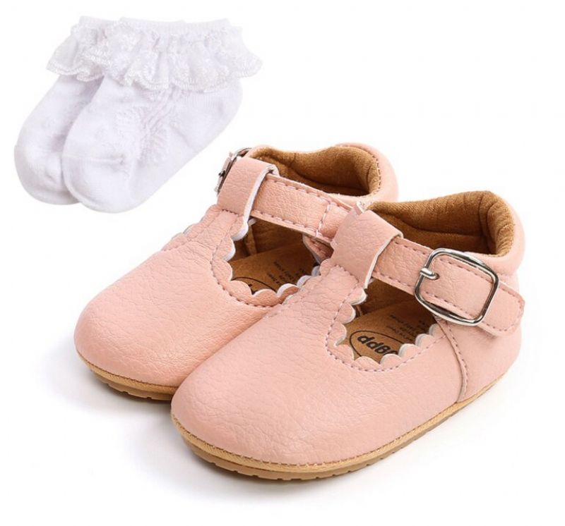 Vya Baby Meisjes Loafers Casual Schoenen - Zwart