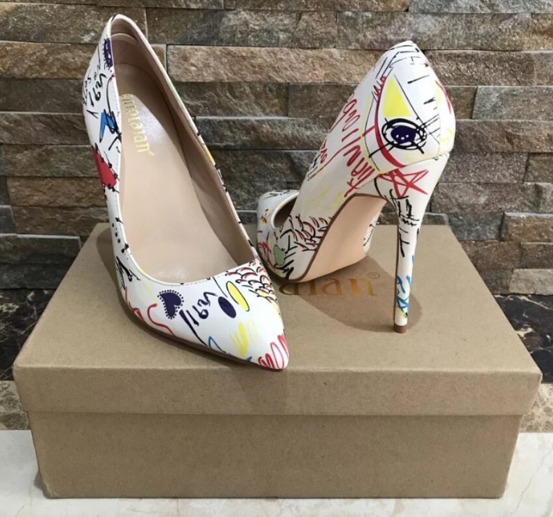 Vyden Dames Pumps Schoenen - Wit