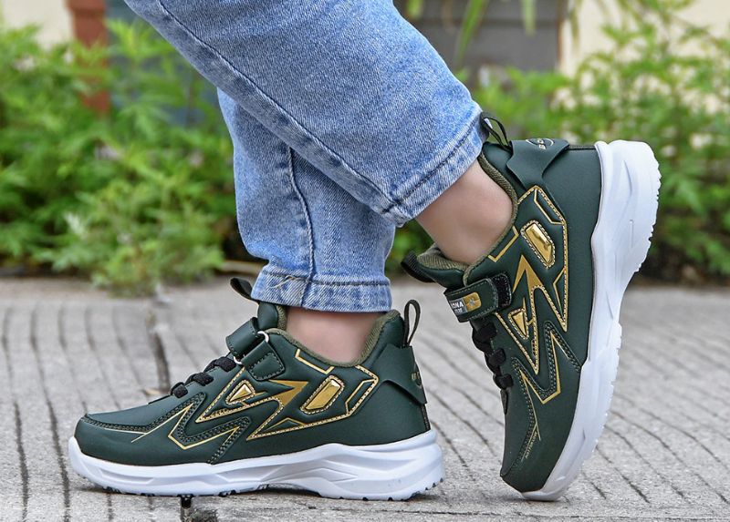 Walcott Jongensmode Casual Sneaker - Groen