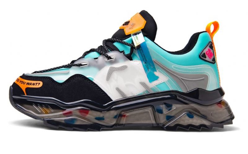 Wald Heren Fashion Sneakers - Blauw