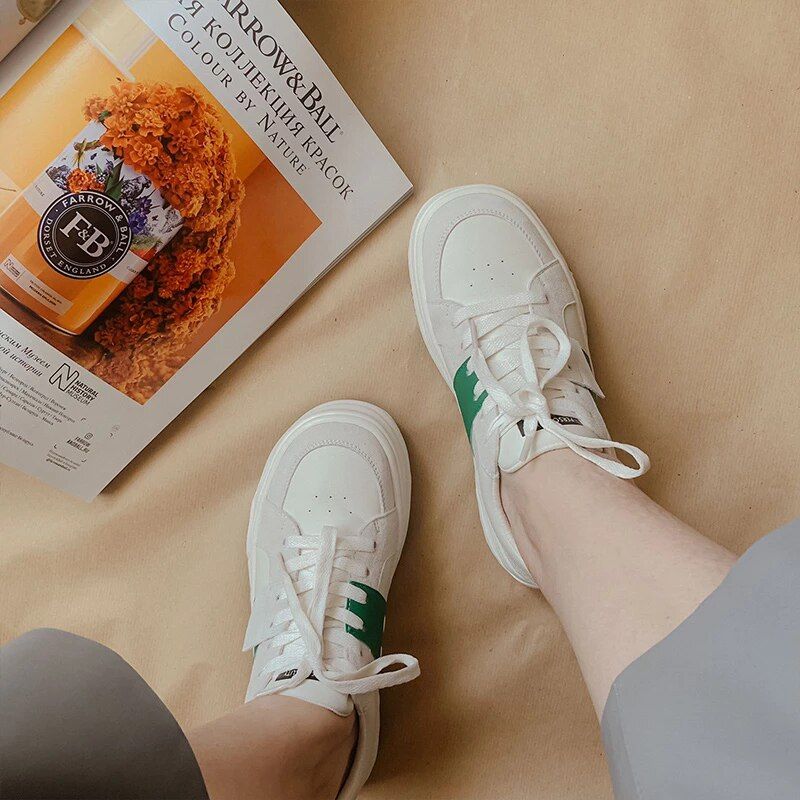 Waleska Dames Sneaker - Groen