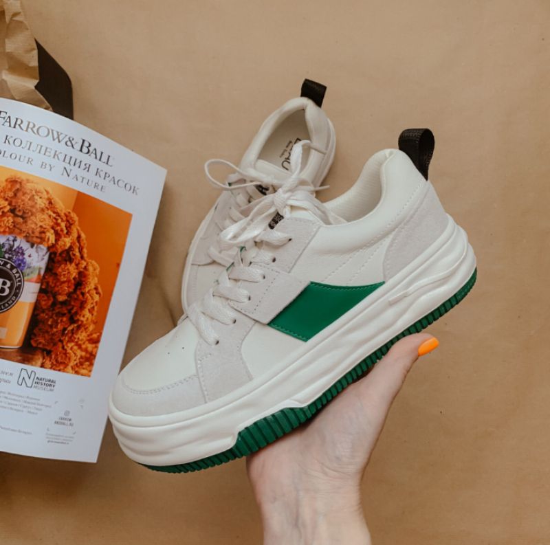 Waleska Dames Sneaker - Groen