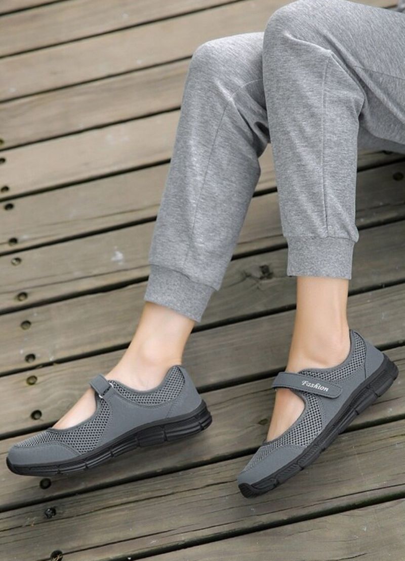 Walker Dames Slip-on Zwarte Schoenen - Zwart