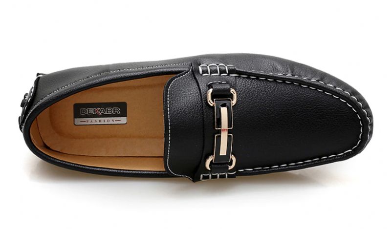 Walker Heren Loafers Mode Schoenen - Zwart