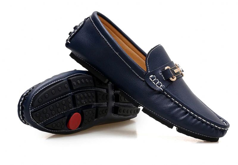 Walker Heren Loafers Mode Schoenen - Zwart