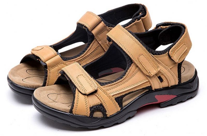 Warner Heren Zomer Sandalen - Beige