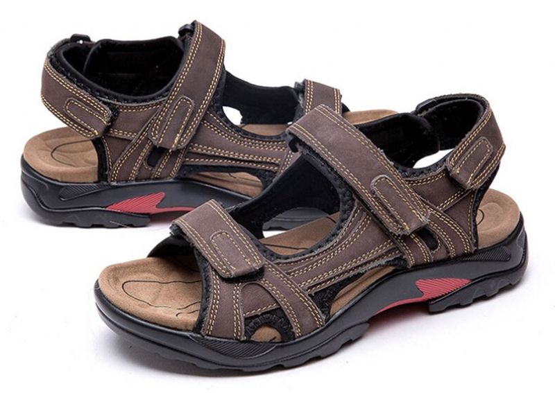 Warner Heren Zomer Sandalen - Beige
