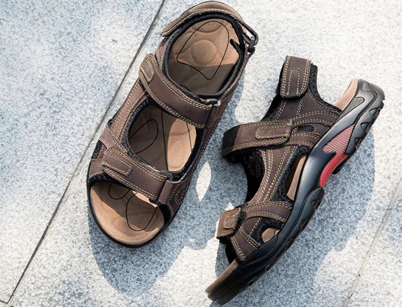 Warner Heren Zomer Sandalen - Beige
